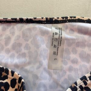 Leopard Print swim bottom